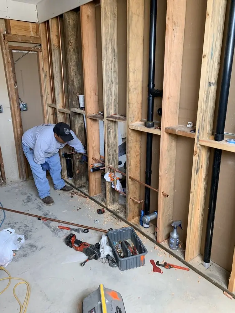 Commercial rough-in plumbing for Commercial Plumbing in Kenai